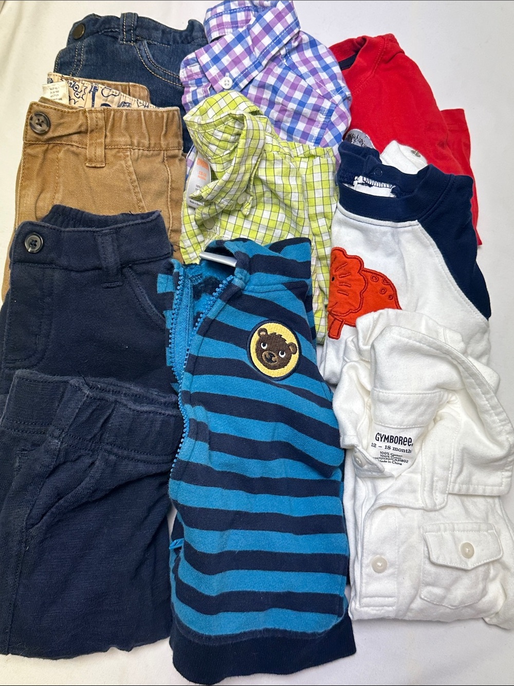 Gymboree Kids Mixed Clothing Lot - 12-18 Months - 10 Items
